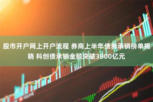 股市开户网上开户流程 券商上半年债券承销榜单揭晓 科创债承销金额突破3800亿元
